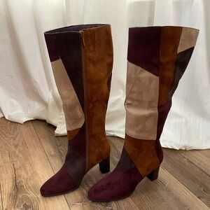 patchwork boots ~ amelia grace ~ size 9